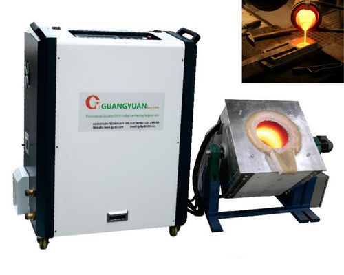 10KHZ ελαφρύς λειώνοντας εξοπλισμός 60KW επαγωγής συχνότητας με την οθόνη αφής